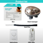 Electric Scalp Head Massager